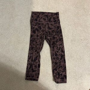 Lululemon Align Crop Tie Did Leggings